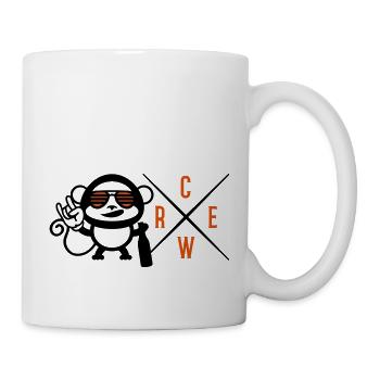 monkey crew - Tasse - Weiß - Rechts