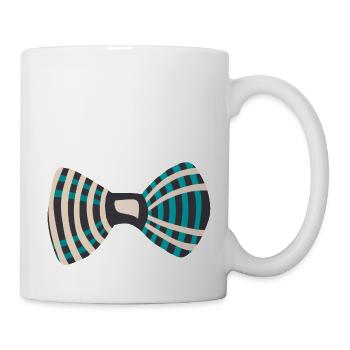 noeud papillon 904_k - Mug blanc - blanc - Droite