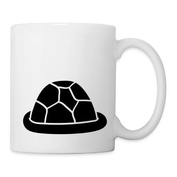 turtle shell blank case small cub baby underwater - Mug - white - Right