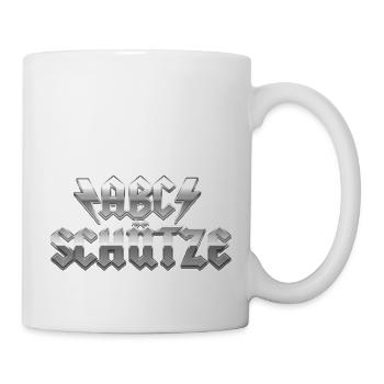 Schulanfang ABC-Schütze T-Shirt Design - Tasse - Weiß - Rechts