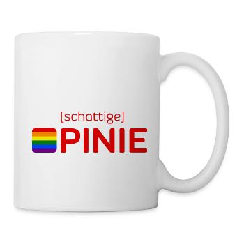 [schattige] PINIE - Tasse - Weiß - Rechts
