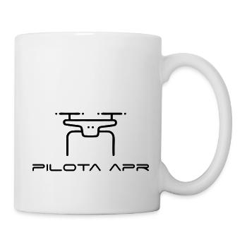 Drone accro - Mug blanc - blanc - Droite