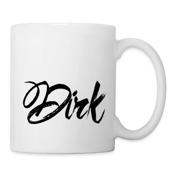 Poignard - Mug blanc - blanc - Droite
