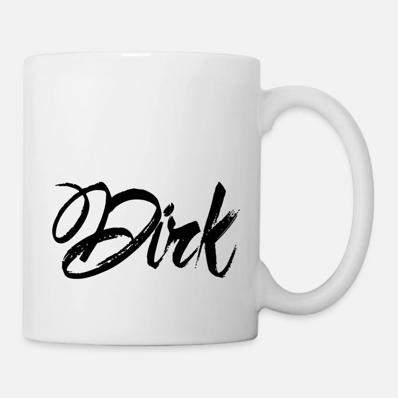 Dirk - Tasse - Weiß