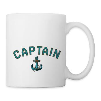 Captainanker - Tasse - Weiß - Rechts