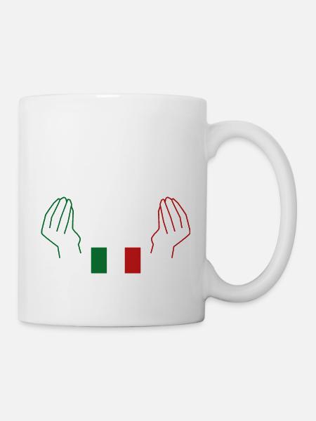 italy flag italy - Mug - white