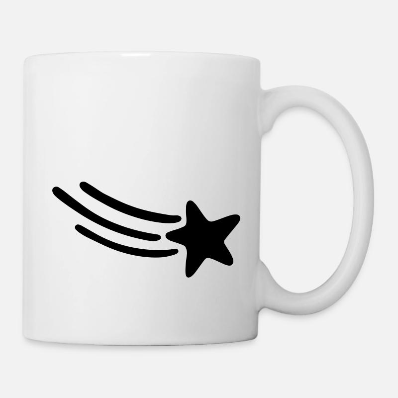 star shooting star - Mug - white