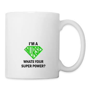NURSE - Tasse - Weiß - Rechts