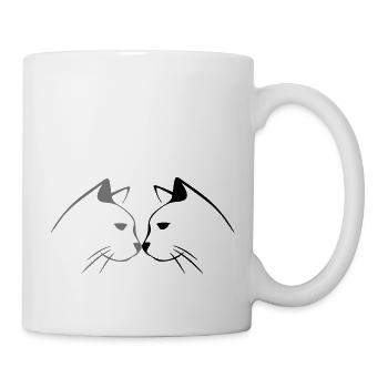 2 Brüder - Tasse - Weiß - Rechts