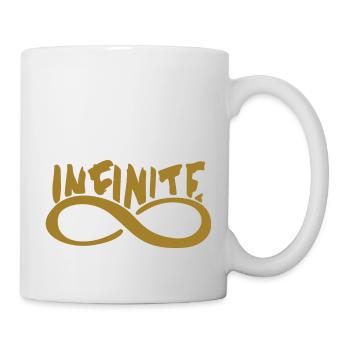 Unendlich - Tasse - Weiß - Rechts