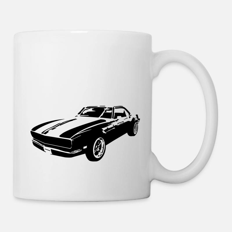 Revved Elegance: Classic Muscle unleashed - Mug - white