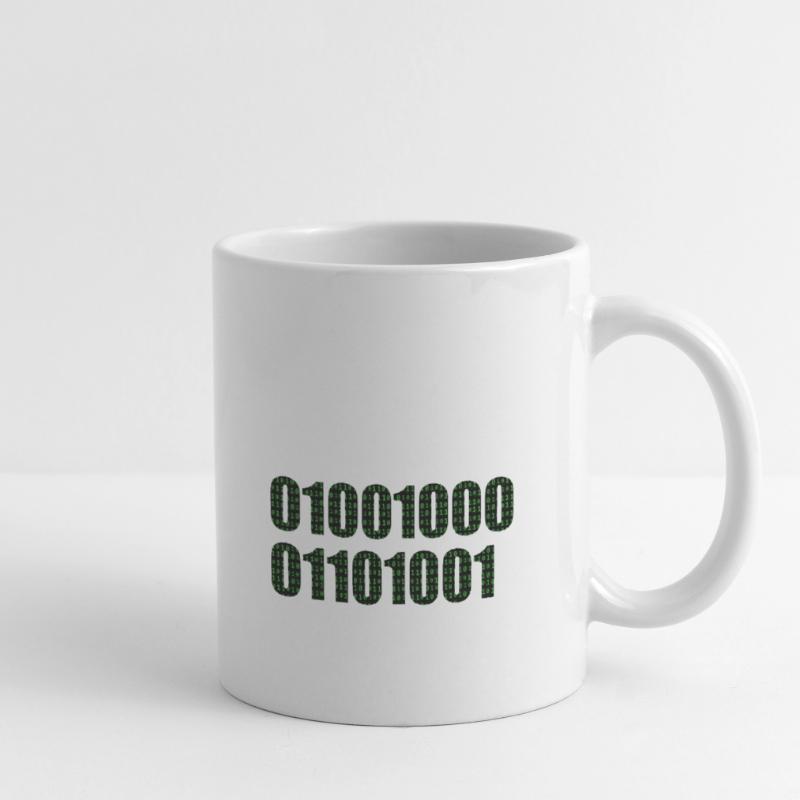 Binary code "Hi" Mug