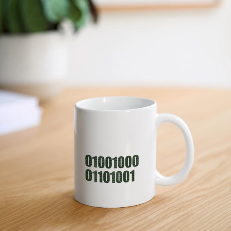 Binary code "Hi" Mug