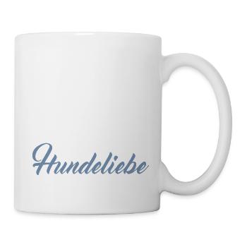 Hundeliebe - Tasse - Weiß - Rechts