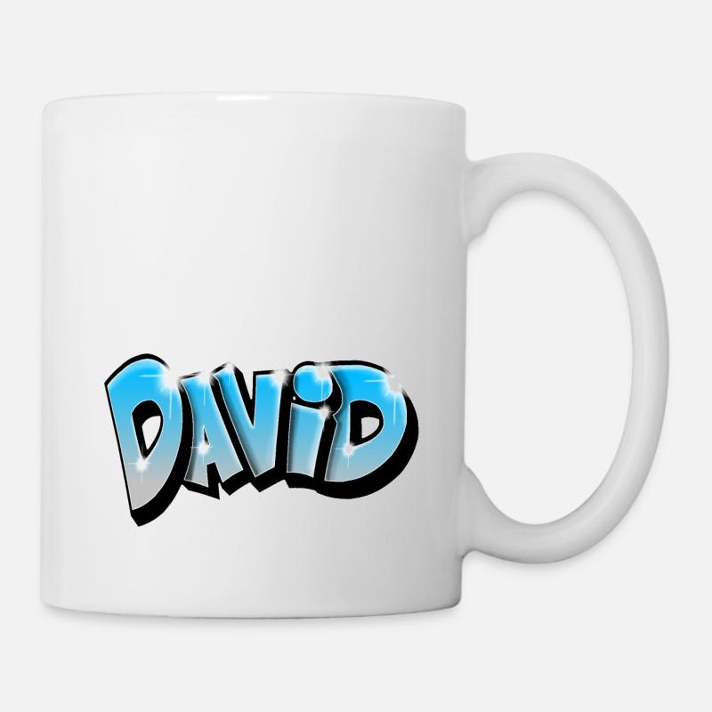 David - Tasse - Weiß