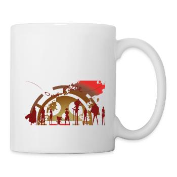 One Piece Logo - Mug blanc - blanc - Droite