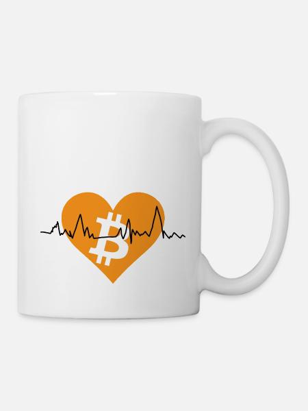 Impulsion Bitcoin - Mug blanc - blanc