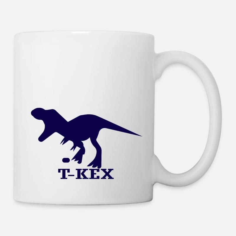 Dinosaurier Dino - Tasse - Weiß