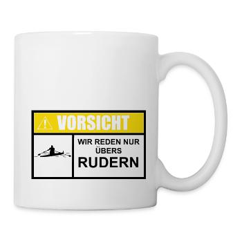 Rudern Ruderer Ruderboot Paddeln Sportart - Tasse - Weiß - Rechts
