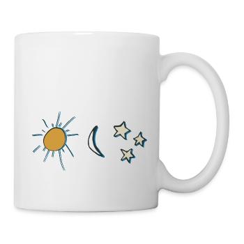 Sun, Moon and Stars - Mug - white - Right