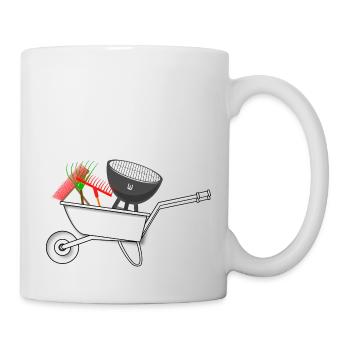 Garden Shirt Data Center Gift Hobby Gardener - Mug - white - Right