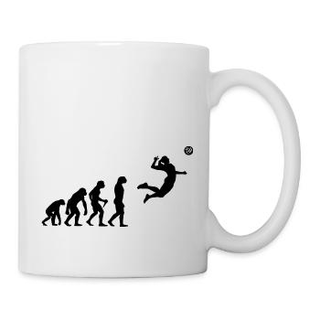 Volley développement Evolution Sport Volley-ball Gesc - Mug blanc - blanc - Droite