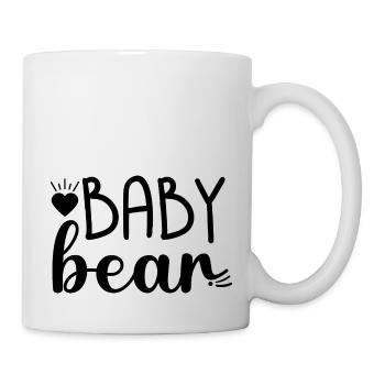 Ours de chéri - Mug blanc - blanc - Droite