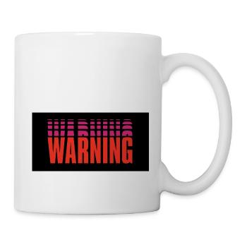 Warning - Mug - white - Right