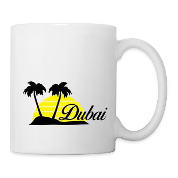 dubai - Tasse - Weiß - Rechts