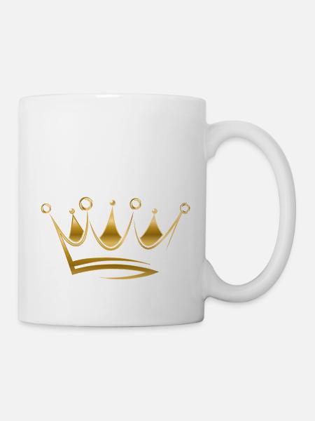 Golden Crown - Mug - white