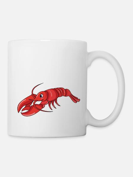 lobster - Mug - white