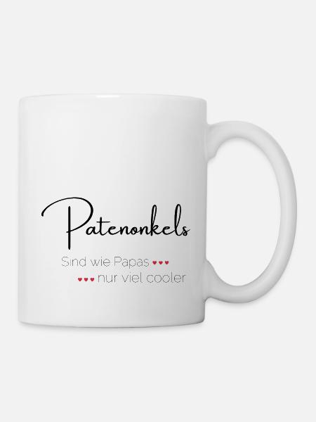 Patenonkel - Tasse - Weiß