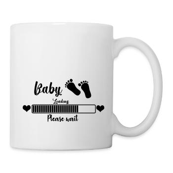 Baby Loading, Please Wait - Mug blanc - blanc - Droite
