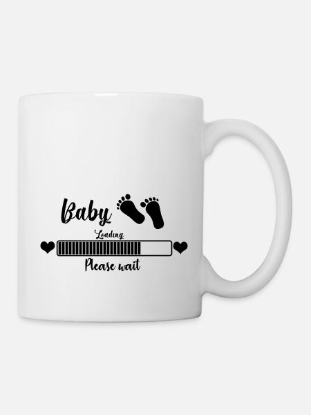 Baby Loading, Please Wait - Mug - white
