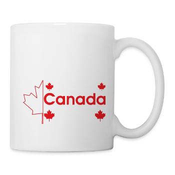LOVE Kanada Canada - Mug blanc - blanc - Droite