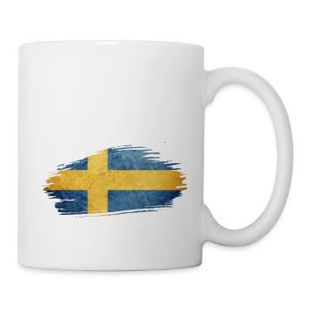 Sweden Sverige Norden Skandinavia Viking Graffitti - Mug - white - Right