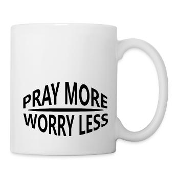 Proverbes chrétiens - Mug blanc - blanc - Droite