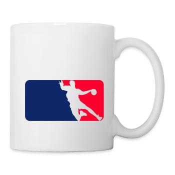 Handball League - Tasse - Weiß - Rechts