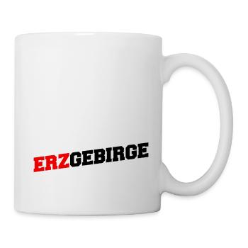 Erzgebirge meine Heimat - Tasse - Weiß - Rechts
