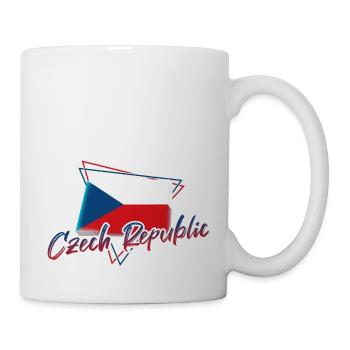 Tschechische Republik - Tasse - Weiß - Rechts