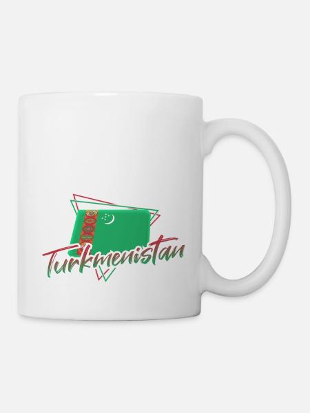 Turkmenistan - Tasse - Weiß