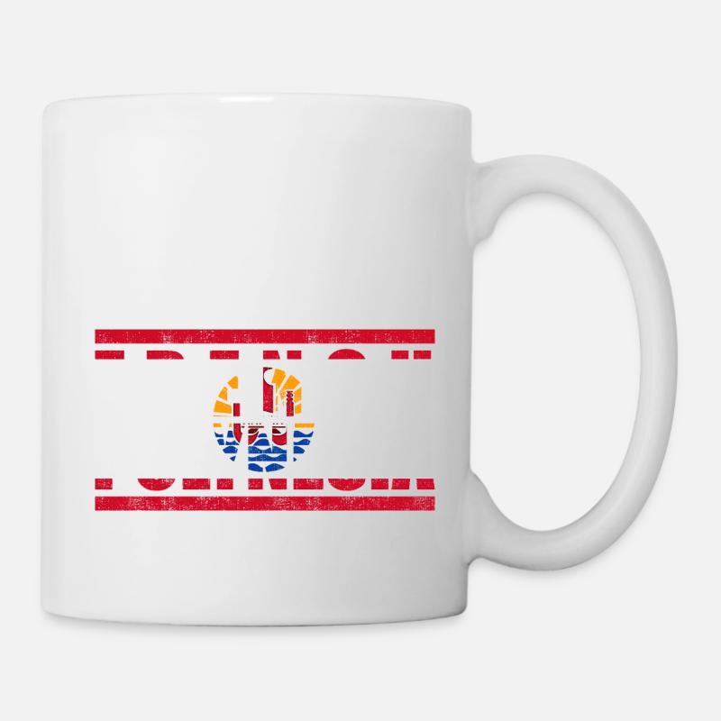 Polynésie française - Mug blanc - blanc