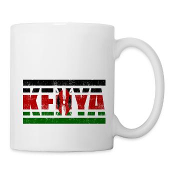 Kenia - Tasse - Weiß - Rechts