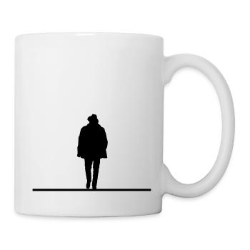 Rocky Balboa fait ses tournées - Mug blanc - blanc - Droite