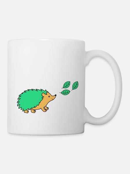 igel - Tasse - Weiß