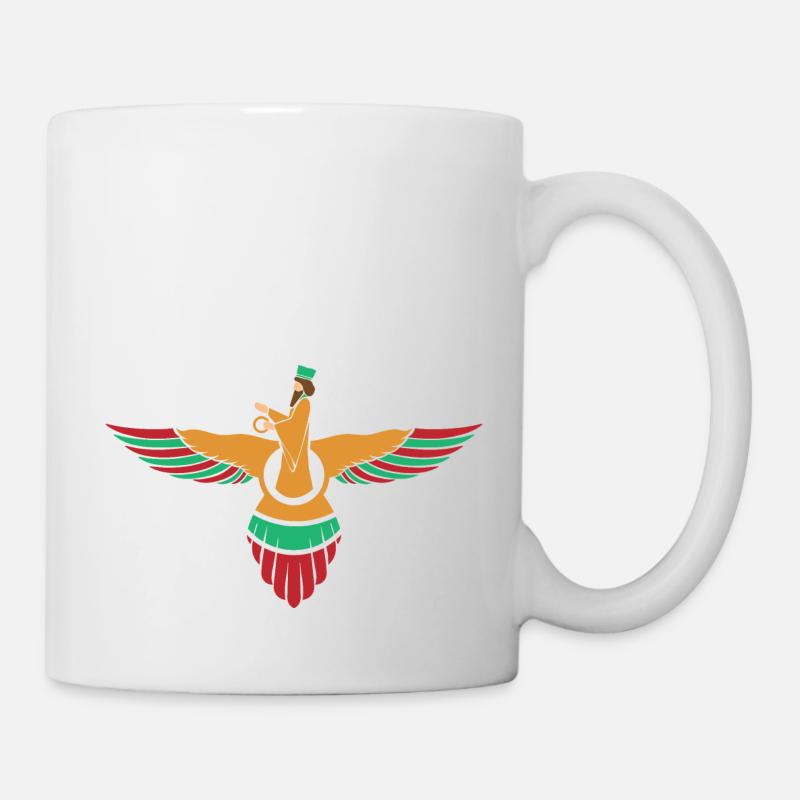 Faravahar by The Manzanita’s - Mug blanc - blanc