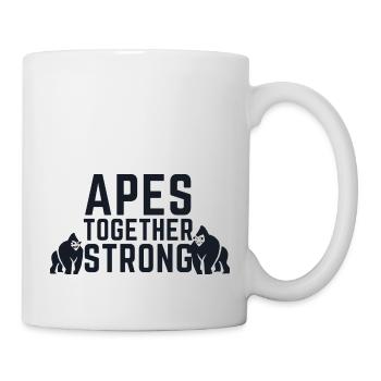 Apes Together Strong Meme Best Friends Gift - Mug - white - Right