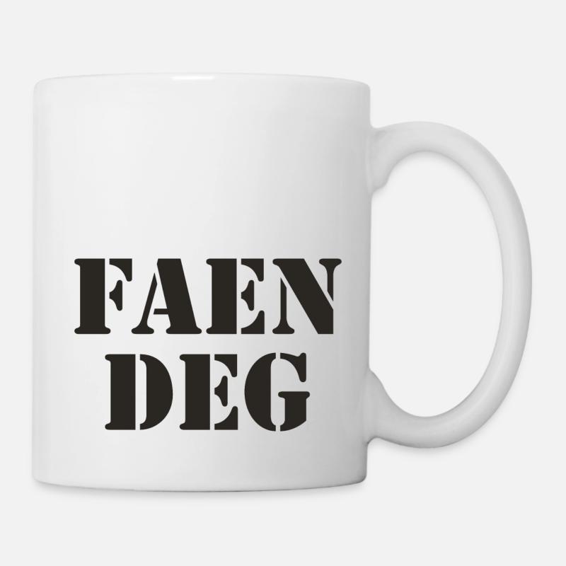 Norvégien Langue norvégienne - Mug blanc - blanc