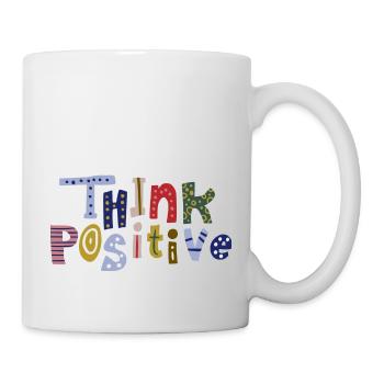 Think Positive - Mug - white - Right