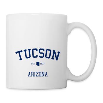 Tucson - Arizona - USA - United States of America - Mug - white - Right